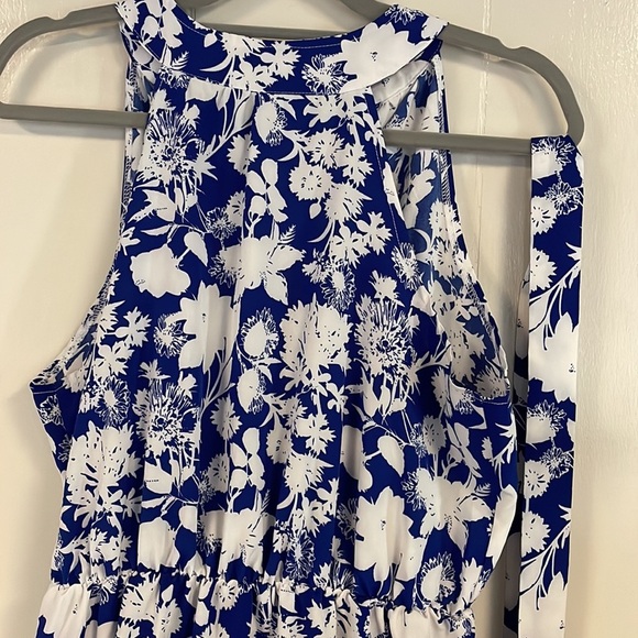 Halter Style Maxi Dress Sz M - Picture 3 of 6